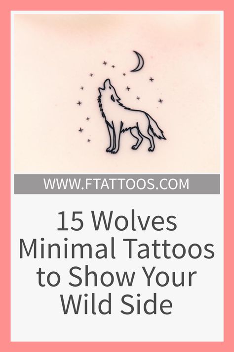 Pick a minimal wolf tattoo that speaks to your spirit and discover the hidden meanings behind each striking design. What will your choice reveal? Husband And Wife Wolf Tattoos, Wolf Howling Tattoo Design, Wolf Tattoo Feminine, Wolf Line Art Tattoo, Howling Wolf Tattoo For Women, Tale Of Two Wolves Tattoo, Lone Wolf Tattoo For Women, Mini Wolf Tattoo, Wolf Symbol Tattoo