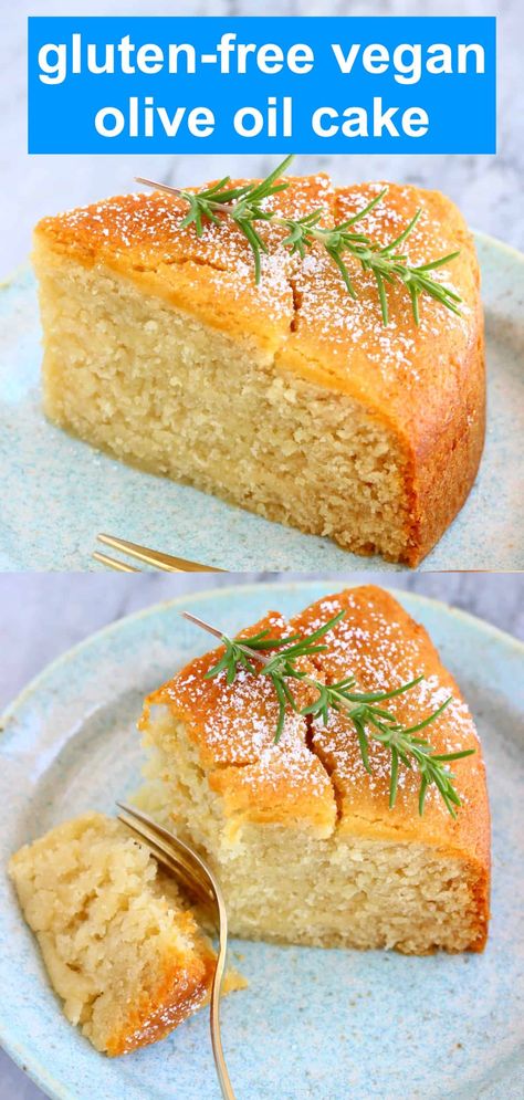 Vegan Gf Cake Recipes, Gluten And Egg Free Cake, Egg Free Desserts Easy, Vegan Gluten Free Olive Oil Cake, Paleo Olive Oil Cake, Gluten Free Dairy Free Vegan Recipes, Vegan Cake Gluten Free, Vegan Gluten Free Desert, Vegan And Gluten Free Recipes Desserts