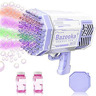 50% off Bazooka Bubble Gun Fun! Code: 50D6EX2C Deal Price: $18.49 Original Price: $36.99 End: 2023-4-30 https://amzn.to/3H5HSQx 👉👉 Price subject to change #Ad #APR222023 #amazon Outdoor Party Favors, Outdoor Toys For Toddlers, Camping Toys, Bubble Maker, Outdoor Birthday, Big Bubbles, Colorful Lights, Bubble Machine, Dj Party