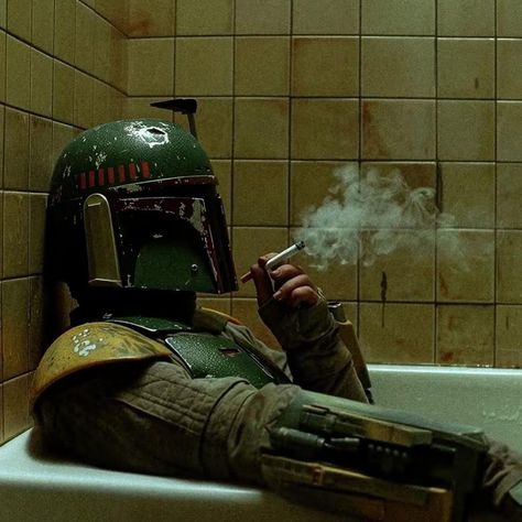 Boba Fett Wallpaper, Darth Vader Funny, Star Wars Parody, Funny Star Wars, Bobba Fett, Hello Memes, Star Wars Background, In The Bathtub, Star W