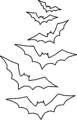 free stencils and how to... Bat Stencil, Moldes Halloween, Strašidelný Halloween, Halloween Office, Bat Silhouette, Halloween Stencils, Halloween Templates, Adornos Halloween, Free Stencils