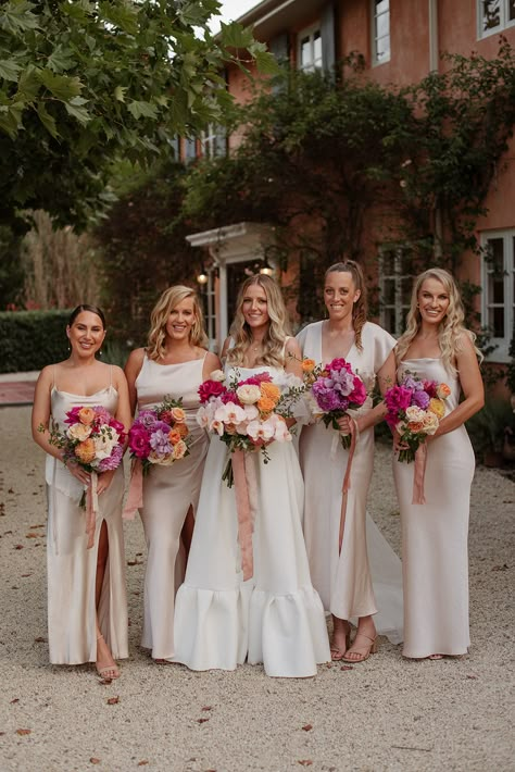 MADDIE Besties For Life, Neutral Bridesmaid Dresses, Hunter Valley Wedding, Champagne Bridesmaid Dresses, Champagne Bridesmaid, Champagne Dress, Hunter Valley, Bridesmaid Dress Colors, Wedding Prep