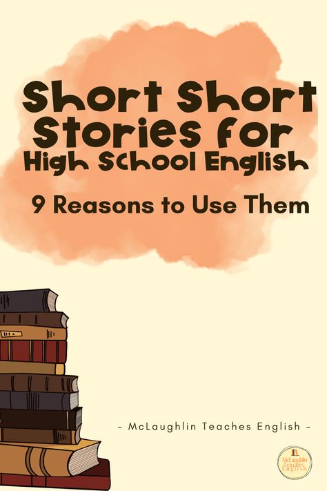 Using Micro Teaching--stories students can read in under 10 minutes--is a great way to introduce skills, techniques and so much more in high school English classes. For AP® Literature and all ELA classes 9-12. Teaching Reading Strategies High School, Instructional Specialist, Micro Teaching, Esl For Adults, Highschool English, Teaching Short Stories, Teaching American Literature, High School Teaching Ideas, 9th Grade English