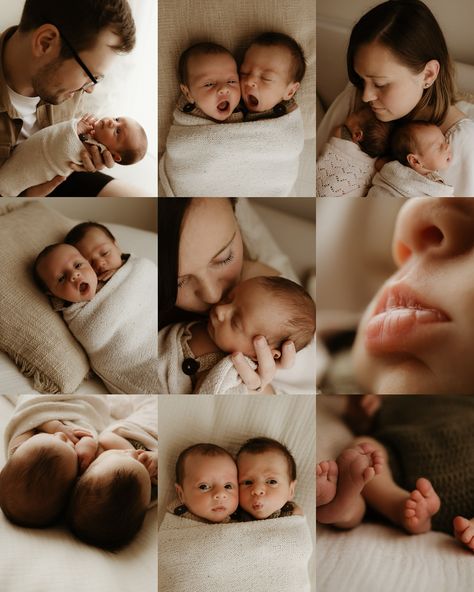 And suddenly your heart multiplies beyond your wildest dreams ✨✨🌙 #twins #twinnewbornphotography #newbornphotography #newbornbaby #thebabyyears #dorsetphotographer #dorsetnewbornphotographer #naturalnewbornphotography #mumtobe2024 #authenticnewbornphotography #candidchildhood #magicalchildhood #magicalchildhoodmoments #weymouth #dorsetmum #dorsetmums #dorsetmums Best Friend Newborn Pictures, Twins Newborn Photoshoot Ideas, Twin Newborn Photoshoot Ideas, Twin Mom Photoshoot, Triplet Newborn Photography, Lifestyle Twin Newborn Session, Newborn Twin Family Photos, Twin Newborn Lifestyle Photography At Home, Mom And Twins Photography