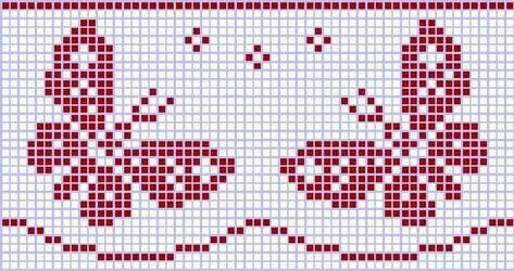 Fillet Crochet Patterns, Háčkované Lemy, Fair Isle Knitting Patterns, Butterfly Cross Stitch, Crochet Curtains, Crochet Butterfly, Pola Kristik, Crochet Filet, Cross Stitch Bookmarks