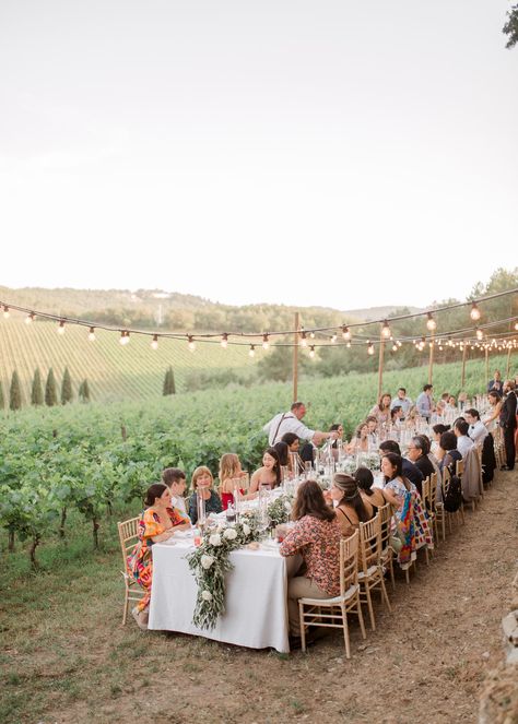 The most beautiful Italian vineyards to host a wedding | CN Traveller Vineyard Dinner Party, Vineyard Dinner, Italian Vineyard, Wedding Picture Poses, Wine Country Wedding, Italian Countryside, Wedding Highlights, Countryside Wedding, Outdoor Event