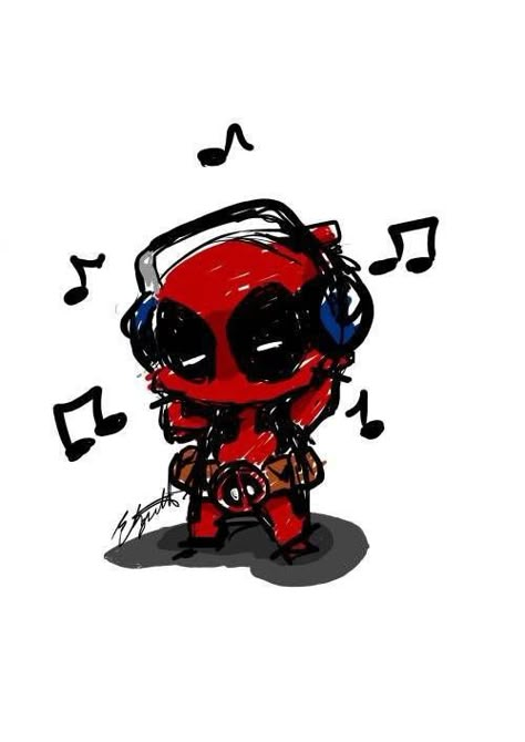 Hot Deadpool Fanart, I Love Marvel Pfp, Deadpool Heart, Deadpool Pfp, Cute Deadpool, Deadpool Fan Art, Deadpool X Spiderman, Deadpool Funny, Deadpool Art