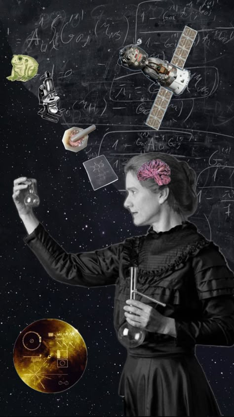 Women in science Women In Science Poster, Women In Science Aesthetic, Women In Science Art, Female Scientist Aesthetic, Science Girl Aesthetic, Marie Curie Art, Women In Chemistry, Scientists Aesthetic, Scientific Aesthetic