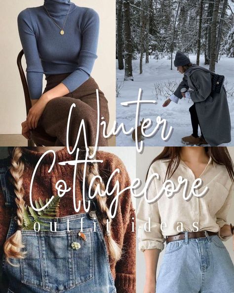 Cottage Outfits Fall, Cozy Wardrobe Aesthetic, Cottagecore Aesthetic Fashion Winter, Cottage Outfits Winter, Boho Winter Dress Outfit, Fall Outfits Romantic, Fall Wardrobe Aesthetic, Cottagecore Fashion Over 40, Autumn Cottage Core Outfits