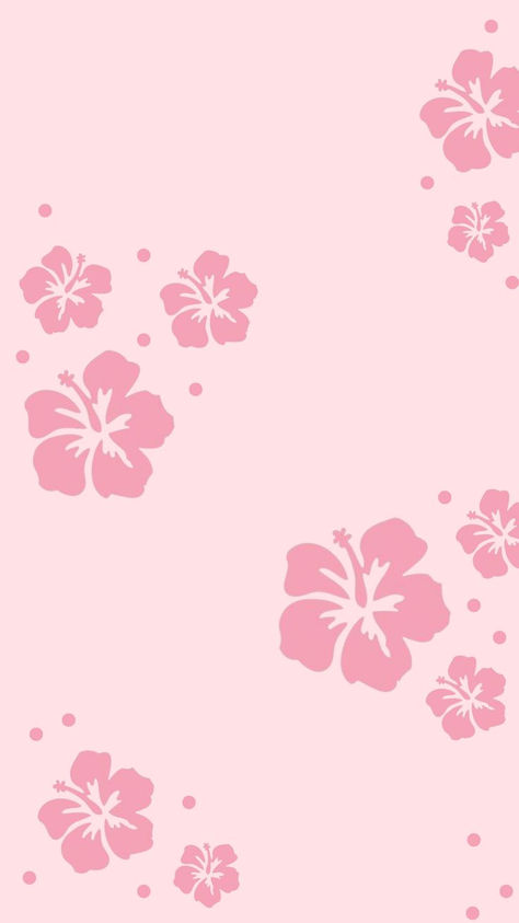 Pink Wallpaper Hibiscus, Cute Pink Summer Wallpaper, Light Pink Background Wallpapers, Cute Wallpapers For Ipad Summer, Stitch Summer Wallpaper, Ipad Pink Wallpaper Aesthetic, Hello Kitty Summer Wallpaper Iphone, Cute Wallpapers For Summer, Habisquis Flower Wallpaper