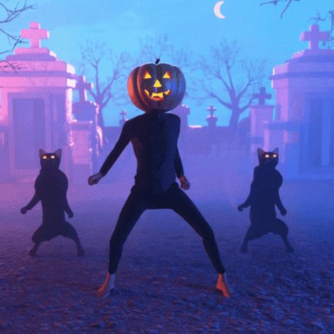 Michael Jackson Halloween, Halloween Ecard, Happy Halloween Gif, Halloween Live Wallpaper, Friday Cat, Halloween Gifs, Happy Halloween Pictures, Dance Gif, Halloween Eve