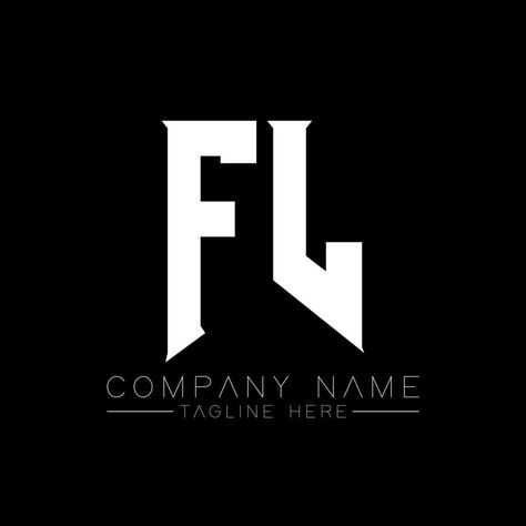 FL Letter Logo Design. Initial letters FL gaming's logo icon for technology companies. Tech letter FL minimal logo design template. FL letter design vector with white and black colors. FL Fl Logo Design Letter, Fl Logo Design, Minimal Logo Design, Letter Design, Letter Logo Design, Flash Light, Logo Icon, Monogram Design, Logo Design Template