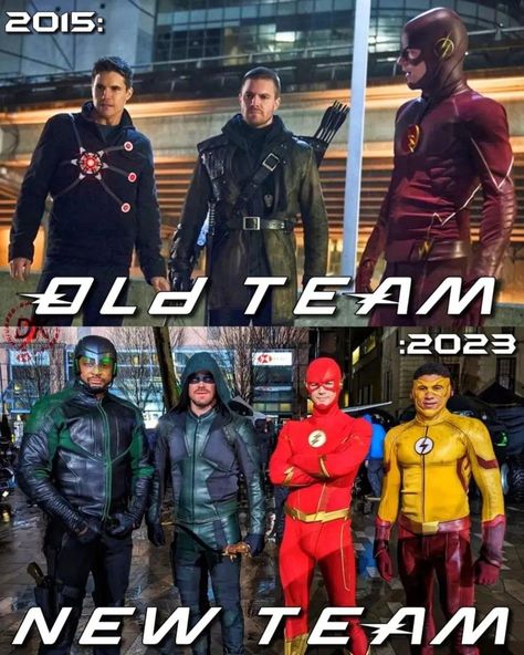 Green Arrow Cw, Team Flash, Flash Funny, Flash Costume, Heroes United, Arrow Verse, Dc Comics Series, Flash Comics, Superhero Shows