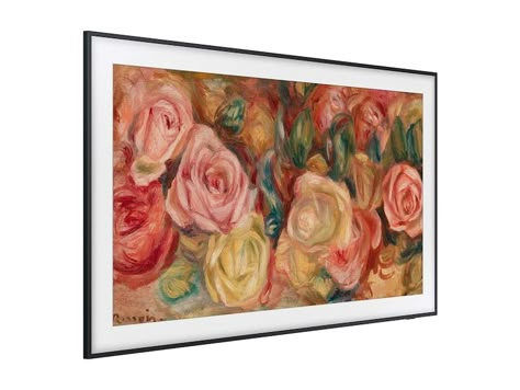 75" Class The Frame QLED 4K LS03D | Samsung US Cornice Tv, Samsung 1, Smart Hub, Samsung Smart Tv, Dvb T2, 4k Tv, Samsung Tvs, Samsung Tv, Pierre Auguste Renoir