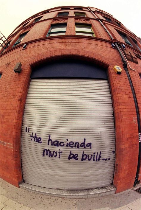 The Hacienda through the years - Manchester Evening News Hacienda Manchester, Records Aesthetic, Punk House, Soap Images, The Hacienda, Factory Records, Happy Mondays, Favorite Movie Quotes, Stone Roses