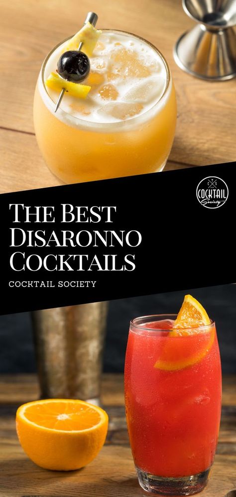 Amoretto Drinks, Disaronno Drinks, Disaronno Cocktails, Amaretto Drinks Recipes, Cocktail Amaretto, Amaretto Sour Recipe, Amaretto Recipe, Amaretto Drinks, Enders Game