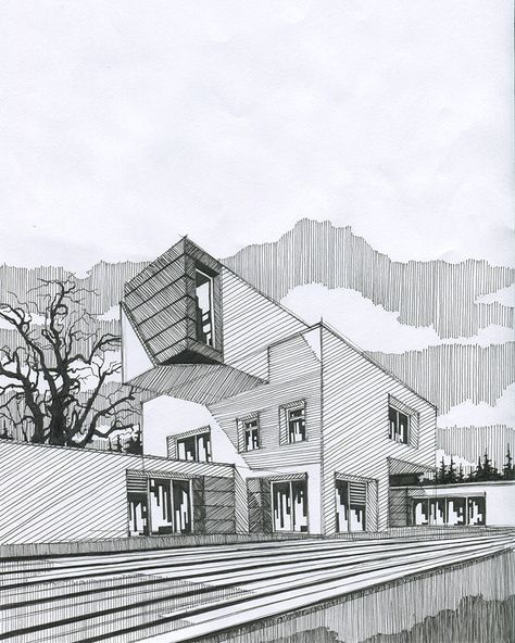 Art School Design, University Presentation, Landscape Design Portfolio, Landscape Architecture Presentation, Croquis Architecture, Perspective Architecture, Texture Architecture, Collage Architecture, Presentation Architecture