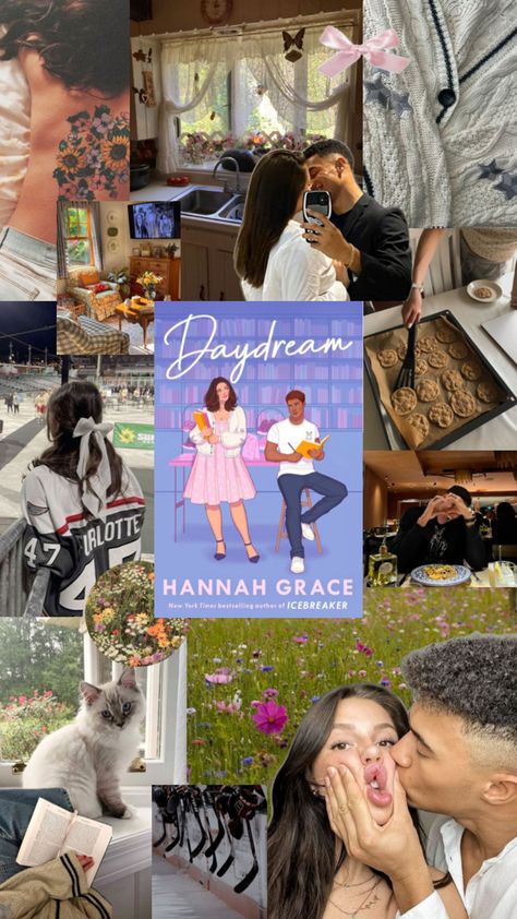 Daydream Aesthetic, Aesthetic Hockey, College Romance Books, Grace Aesthetic, Romcom Books, Hockey Romance, Hannah Grace, Romance Series Books, Books Fanart