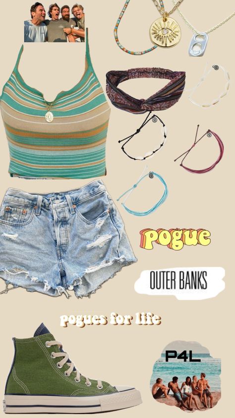 Kiara Outer Banks Bathing Suits, Obx Inspired Outfit Winter, Kook Obx Outfits, Outfit Ideas Outer Banks, Kiara Obx Style, Keira Obx Outfits, Outerbanks Style Clothes, Outer Banks Outfits Shein, How To Dress Like Kiara From Outer Banks