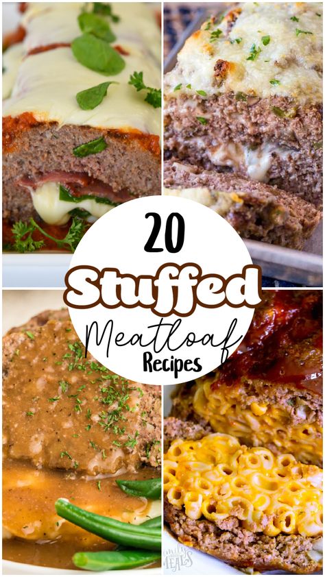 Stuffed meatloaf recipes are hearty, delicious meals that are perfect for any night of the week. Whether you’re looking for an easy family dinner or want to impress company with your cooking skills, these 20 stuffed meatloaf recipes are sure to make everyone happy. Stuffed Meatloaf Recipes, Unique Meatloaf Recipes, Fancy Meatloaf, Meatloaf Meatballs, Pork Meatloaf, Tasty Meatloaf Recipe, Slow Cooker Pot Roast Recipes, Stuffed Meatloaf, Smoked Meatloaf