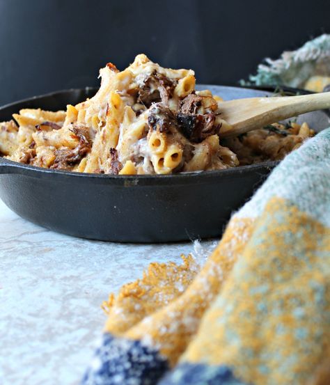 Short Rib Mac and Cheese Short Rib Mac And Cheese, Rib Mac And Cheese, Macaroni Cheese Recipes, Family Meal Ideas, Weekly Recipes, Fall Comfort Food, Cheesy Pasta, Short Rib, Love Bites