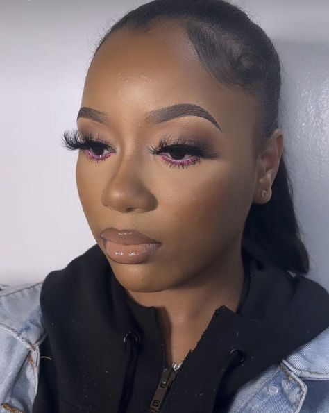 Birthday Makeup Looks, Under Eye Makeup, Face Beat Makeup, Natural Glam Makeup, Glitter Makeup Looks, Prom Eye Makeup, Soft Makeup Looks, Makeup For Black Skin, Brown Skin Makeup