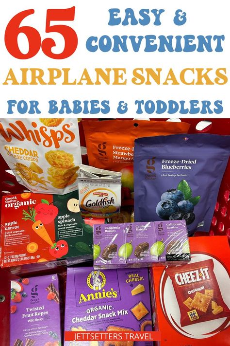 travel snacks for toddlers Best Airplane Snacks, Airplane Entertainment, Scary Snacks, Plane Snacks, Airplane Snacks, Travel Tips With Toddlers, Baby Travel Essentials, Car Snacks, Heathy Snack