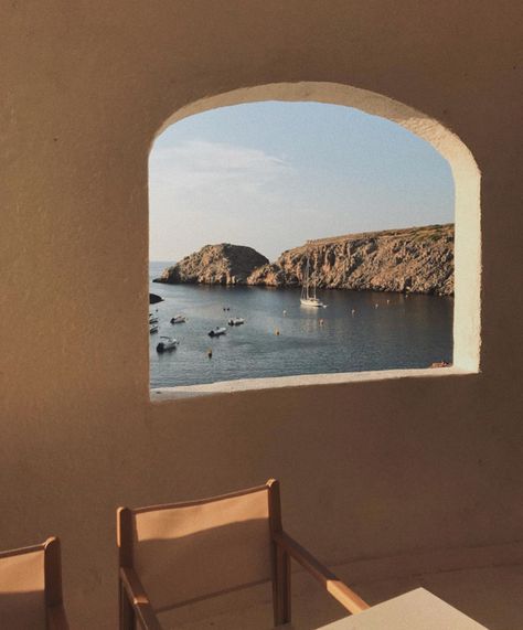 Interior Boho, Window View, Beach Essentials, Menorca, Pretty Places, Travel Inspo, Travel Aesthetic, Aesthetic Pictures, Places To See