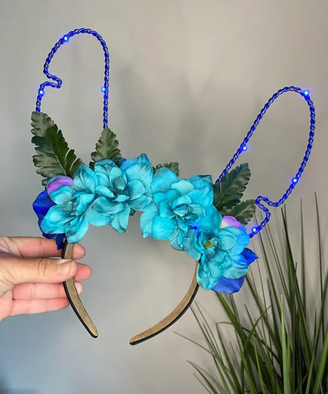 Light Up Mickey Ears, Up Mickey Ears, Stitch Ears, Stitch Cake, Stitch Party, Disney Ears Headband, ليلو وستيتش, Diy Disney Ears, Diy Mickey Ears