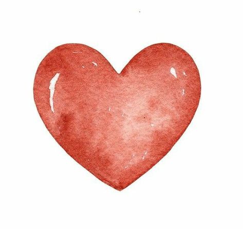 Valentines Watercolor, Bow Clipart, Valentines Day Clipart, Heart Illustration, Watercolor Heart, Dessin Adorable, Box Template, Valentine Day Crafts, Watercolor Drawing