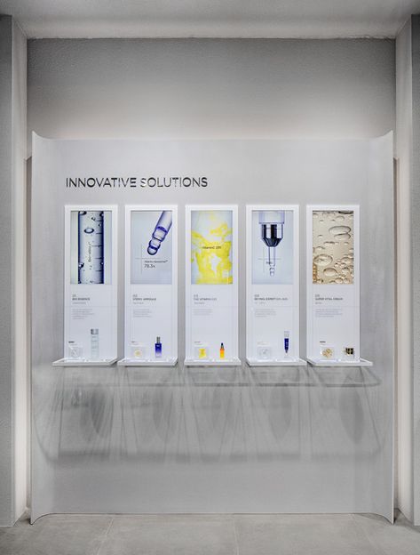 Gallery of IOPE LAB Flagship / Betwin Space Design - 3 Exhibition Display Design, Museum Exhibition Design, Cosmetic Display, Exhibition Stand Design, Exhibition Booth Design, Exhibition Display, Tradeshow Booth, Exhibition Booth, Merchandising Displays