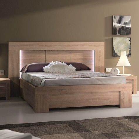 Rustic Bedroom Design, Rustic Bedroom Furniture, Bed Design Ideas, Wood Bed Design, Bed Frame Design, Wooden Bed Design, Bed Platform, Bed Design Modern, Simple Bed