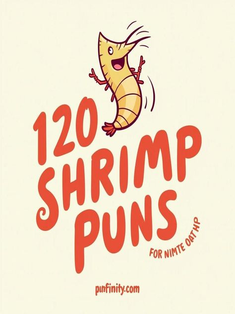 shrimp puns Shrimp Quotes, Water Puns, Food Jokes, Shrimp Boat, Elevator Music, One Liner, Puns, Funny Jokes, Funny Quotes