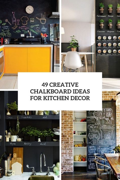 creative chalkboard ideas for kitchen decor cover Blackboard Wall Kitchen, Chalkboard Ideas For Kitchen, Kitchen Chalkboard Ideas, Creative Chalkboard Ideas, Kitchen Chalkboard Wall, Apartment Chicago, Chalkboard Wall Kitchen, Kitchen Blackboard, Chalkboard Kitchen