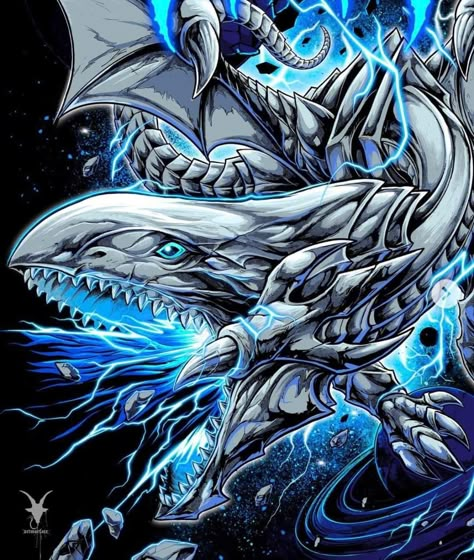 Blue Eyes White Dragon Art, Egyptian God Cards, Realistic Eye Tattoo, Blue Eyes White Dragon, Color Anime, Epic Pictures, Seto Kaiba, Yugioh Monsters, Writing Fantasy