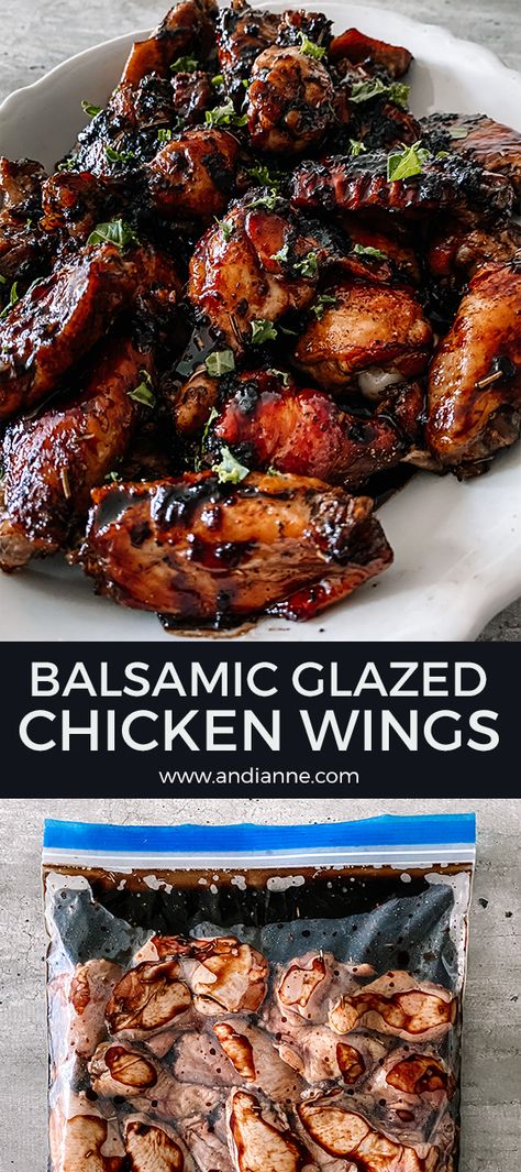 Balsamic Glaze Dinner, Balsamic Sauce For Chicken, Recipes Using Flavored Balsamic Vinegar, Ways To Use Balsamic Vinegar, Recipes Using Balsamic Vinegar, Recipes Using Balsamic Glaze, Recipes With Balsamic Glaze, Recipes With Balsamic Vinegar, Grilled Chicken Wings Marinade