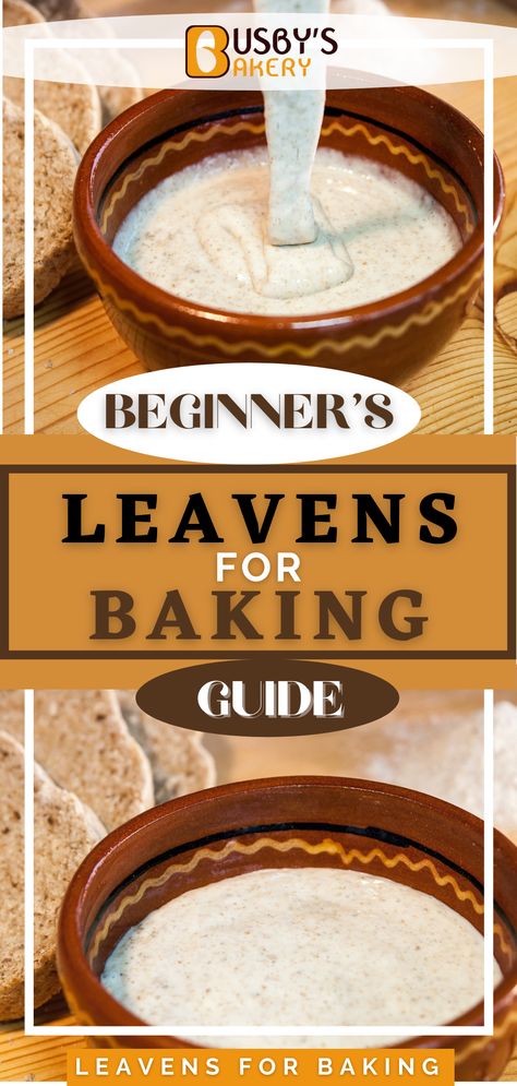 A leaven is the name of an ingredient used to activate dough fermentation. Yeast is the most common levain, with sourdough a close second, but there are others that are worth using as well... Leavens For Baking | Beginner's Guide to Leavens For Baking | Leavens For Baking Bread|Bread Baking How To Make Sourdough Leaven, Sourdough Levain, Baking Tips For Beginners, Fancy Baking, Yeast Starter, Baking 101, No Rise Bread, Biscuit Bread, Make Bread