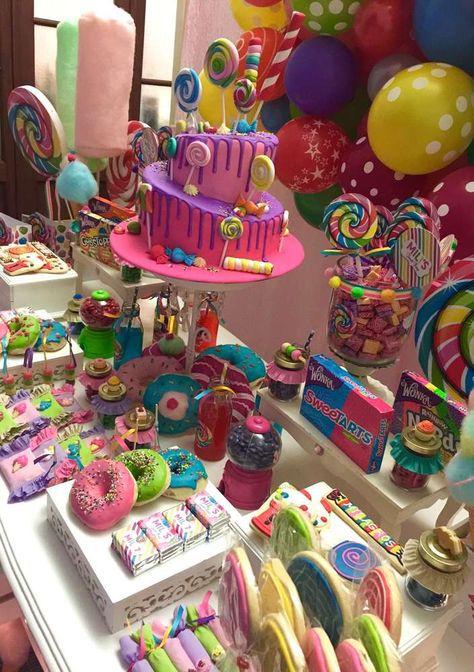 Candys Birthday Party Ideas | Photo 16 of 25 | Catch My Party Candy Theme Birthday, Candyland Birthday Party, Candy Theme Birthday Party, Candy Land Party, Candy Themed Party, Candy Land Birthday, Jojo Siwa Birthday, Candy Land Birthday Party, Candy Birthday