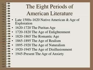 Periods of American Literature American Literature Timeline, American Literature Aesthetic, American Literature High School, Teaching American Literature, History Of English Literature, Literature Notes, Age Of Exploration, English Literature Notes, High School Literature