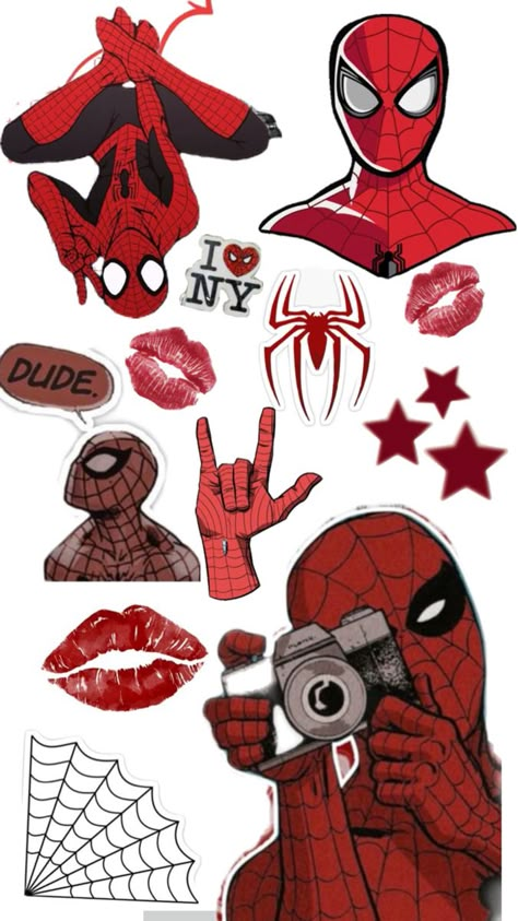 Spiderman Painting, Spiderman Stickers, Phone Cover Stickers, Phone Case Diy Paint, Diy Phone Case Design, Spiderman Art Sketch, Cover Stickers, Scrapbook Printing, Iphone Case Stickers