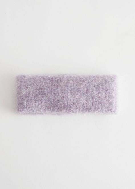 Wool and mohair blend headband with a fuzzy finish.Certified according to the Responsible Mohair Standard (CU811082) Soft Purple, Timeless Treasures, Fashion Story, Vintage Jeans, Feminine Style, Your Head, Access Denied, Personal Style, No Response