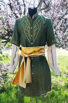 Elven Costume, Male Elf, Elf Dress, Fest Outfits, Elf Clothes, Fantasy Clothes, Fantasy Outfits, Clothing Reference, Clothes Reference