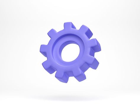 Gear Illustration, Icon Reference, Icon Gear, Cog Wheel, Black And Purple Wallpaper, Background Minimal, Gear Wheels, Game Ui Design, 3d Illustrations