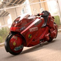 Akira Bike, Kaneda Bike, Akira Kaneda, Akira Anime, Cafe Racer Design, Katsuhiro Otomo, Futuristic Motorcycle, Concept Motorcycles, Motor Cycle