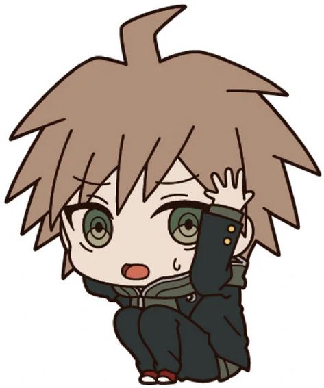 Naegi Makoto, Train Whistle, Makoto Naegi, Danganronpa Funny, Danganronpa 1, Paint Brush Art, My Memory, Trigger Happy Havoc, Trigger Happy