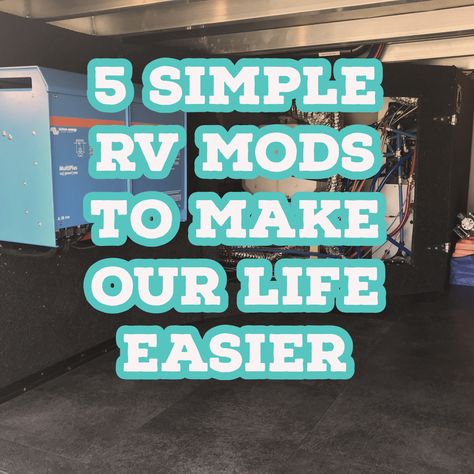 RV MODS! 5 SIMPLE UPGRADES TO MAKE OUR LIFE EASIER! - Getaway Couple Rv Upgrades, Grand Design Rv, Rv Mods, Rv Lighting, Plexiglass Sheets, Rv Camping Tips, Class A Rv, Access Panels, Class C Rv