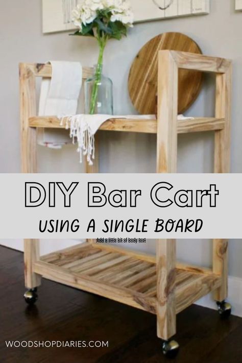 Diy Small Bar, Easy Diy Bar, Diy Wood Bar, Diy College Apartment Decor, Small Bar Cart, Drink Combos, Small Kitchen Bar, Makeup Room Diy, Diy Scrap Wood Projects