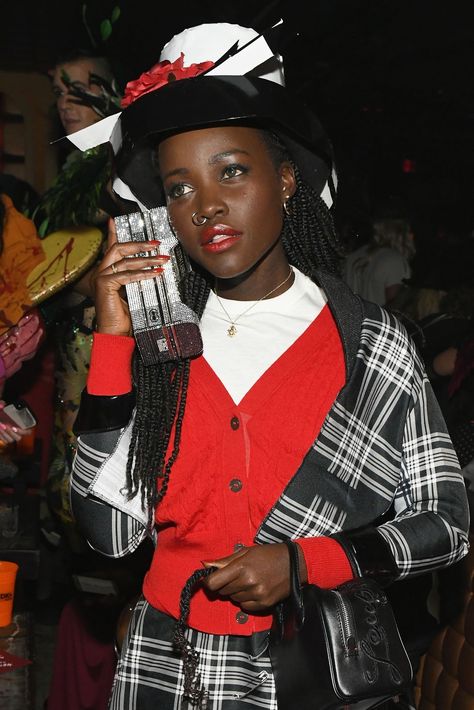 Dionne Davenport, Annual Halloween Party, Best Celebrity Halloween Costumes, Lupita Nyongo, Lupita Nyong, Celebrity Halloween, Pretty Halloween Costumes, References For Art, Lupita Nyong'o