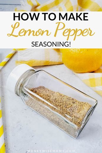 Lemon Pepper Seasoning Recipe, Dried Lemon Zest, Dried Lemon Peel, Homemade Spice Mix, Pepper Seasoning, Spice Mix Recipes, Seasoning Recipe, Lemon Pepper Seasoning, Dried Lemon