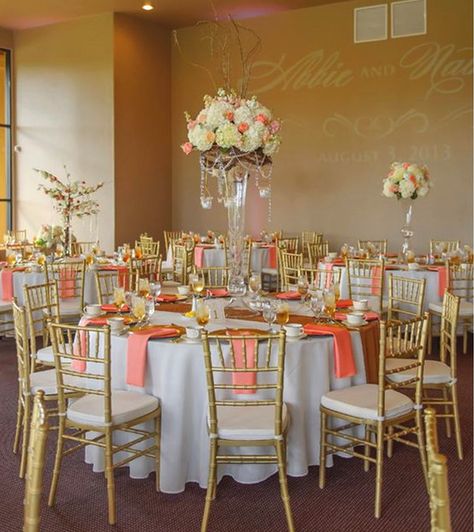 Looking for the best combinations of colors that go with coral? Here is a complete list of the trendiest and classy colors that can be paired best with coral. Coral Wedding Decor, Coral Wedding Decorations, Coral Wedding, Cigars And Whiskey, Peach Wedding, Coral And Gold, Houston Wedding, White Coral, Ring Ideas